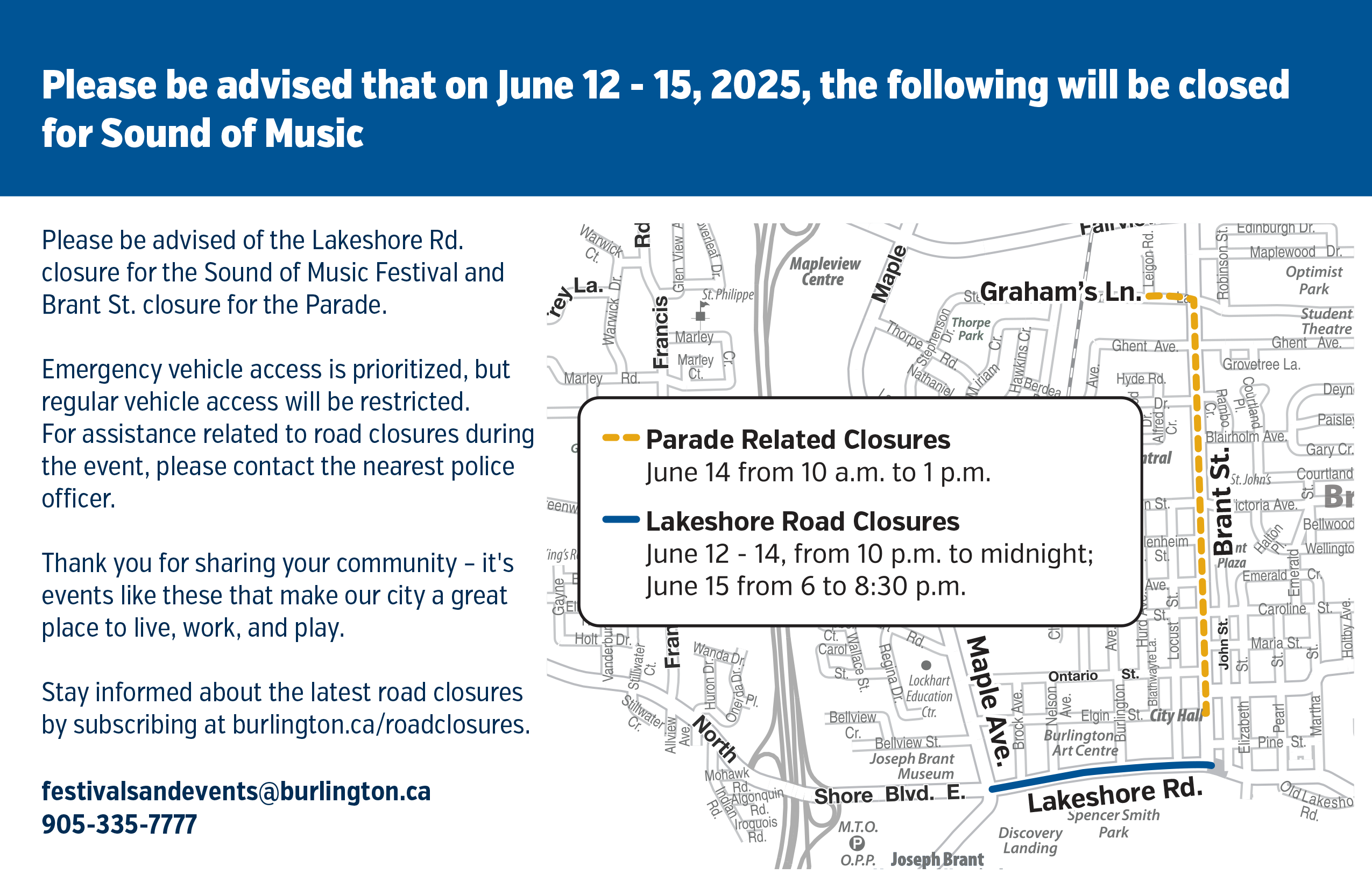 2025 Road Closure